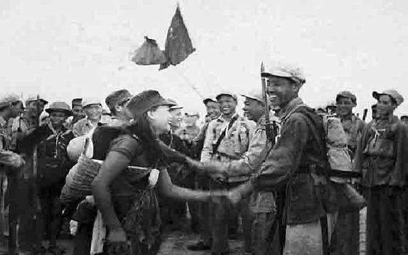 历史回顾:解放海南经典老照片_海南新闻_新闻中心_海口网