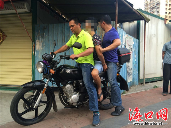 林韦玮 实习生 林道亨摄影报道)近日,在海口市琼山区山高村一条人来人