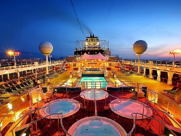 实拍中国豪华游轮内景图片频道 - 海口网 - 海口权威新闻门户网站