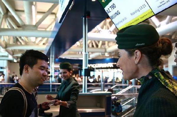 意大利航空重开罗马至北京直飞航线_国内新闻