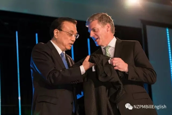 新西兰总理公众号发视频文章《回顾李克强总理