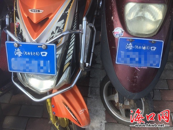 火眼金睛!海口交警通过小小螺丝帽辨别非法套