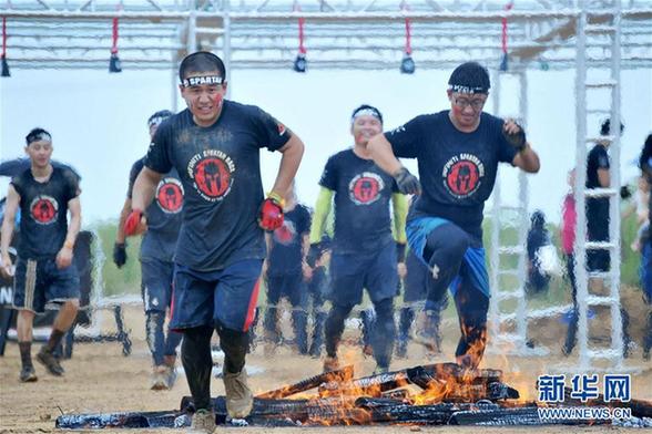 斯巴达勇士赛首次在青岛举行图片频道 - 海口网