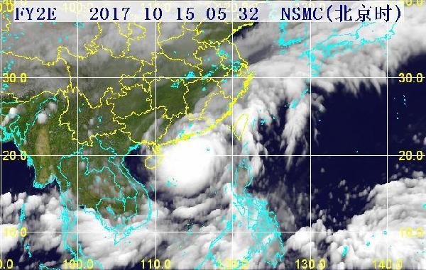南发布台风二级预警 卡努预计在文昌到湛江一