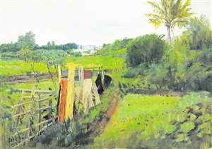 琼岛南北美丽乡村:海南画家笔下的天籁之歌_海