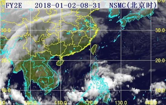 2018年第1号台风将生成 对海南陆地无影响