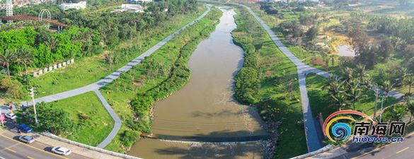 瞰海南| 航拍五源河国家湿地公园:海口西海岸一道靓丽