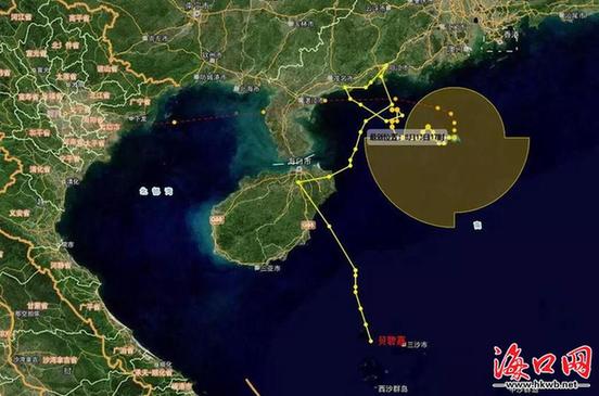 贝碧嘉明后天将携强风雨再影响海口!市民勿