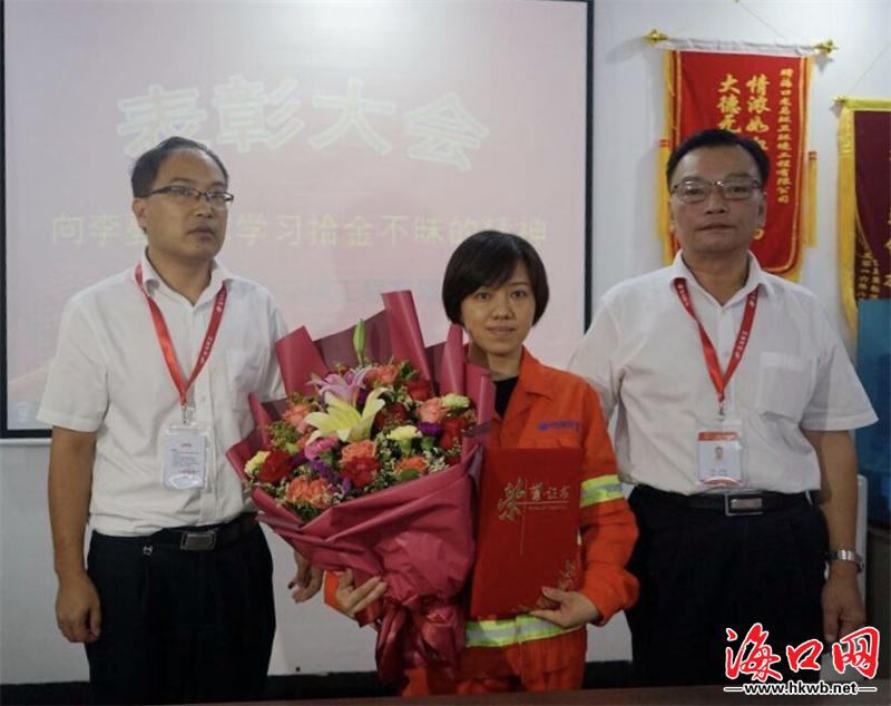 (海口龙马环卫公司供图)
