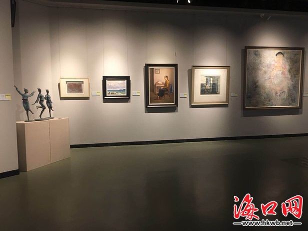 展馆一角(省美术协会供图)