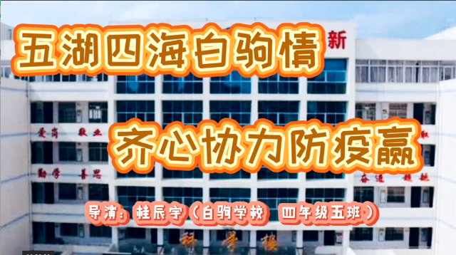 五湖四海白驹情 齐心协力防疫赢