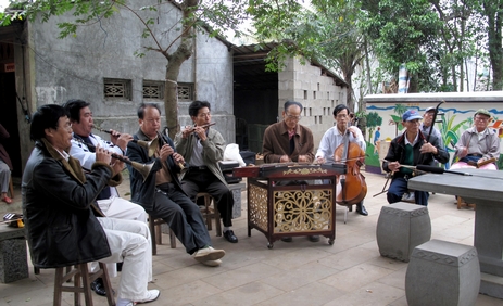儒昌村八音队演奏_切换图片_魅力琼山旅游摄影大赛_海口网